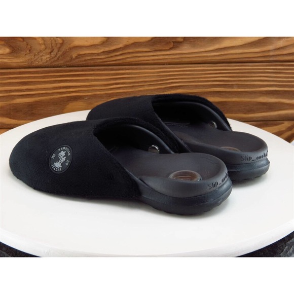 Hawaiian Jelly Size 6 M Women Sandal Flip Flop Black Synthetic - Picture 8 of 10